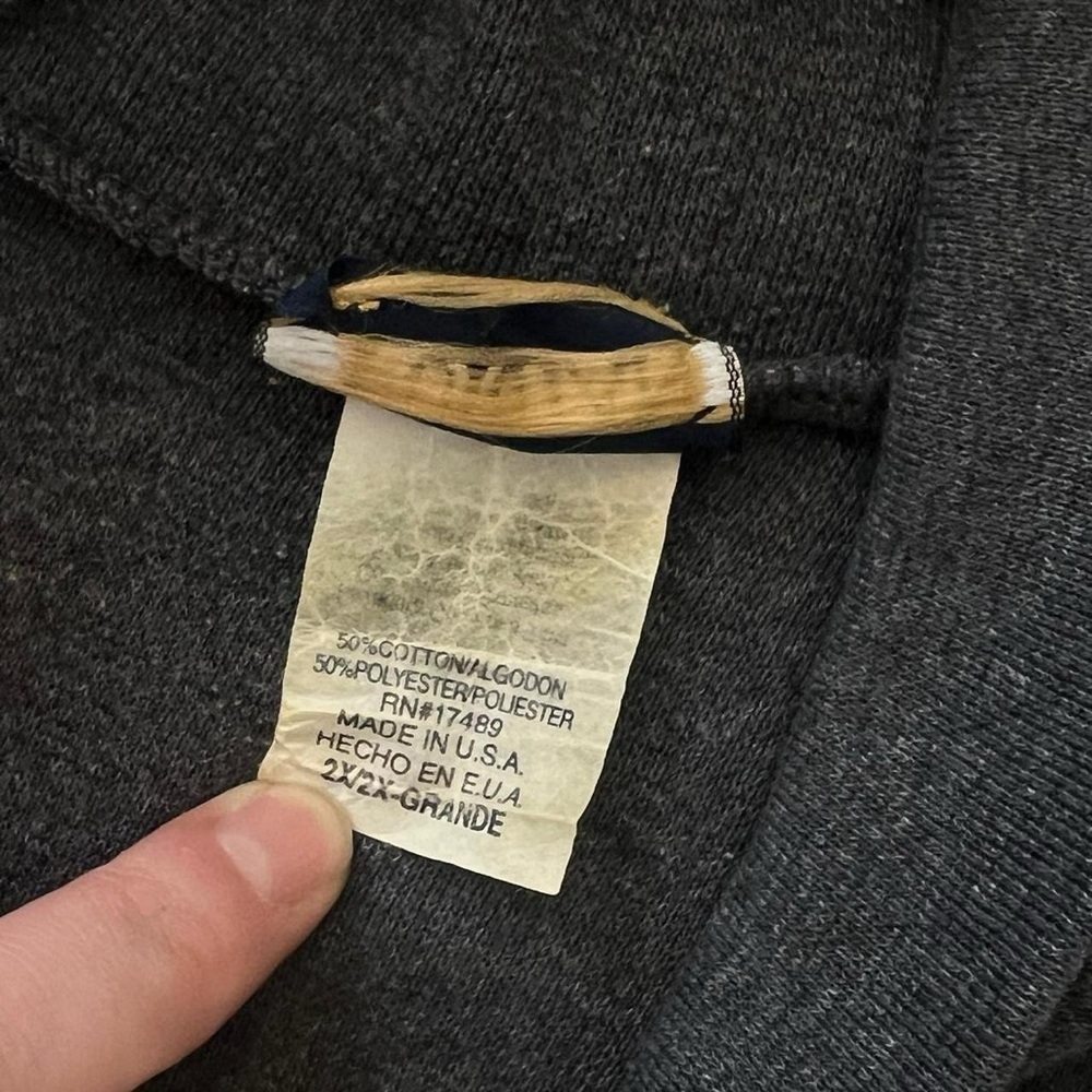 Vintage slouchy grey turtle neck - Picture 3 of 5